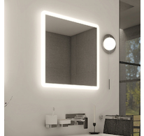 Nimco OBDELNÍKOVÁ - OBLÉ ROHY LED zrcadlo 600x600 ZP 19066
