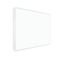 Nimco OBDELNÍKOVÁ - OSTRÉ ROHY Bílé LED zrcadlo 1000x700 se dvěma dotykovými senzory ZPB 13004VX-05