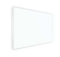 Nimco OBDELNÍKOVÁ - OSTRÉ ROHY Bílé LED zrcadlo 1200x700 se dvěma dotykovými senzory ZPB 13006VX-05