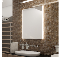 Nimco OBDELNÍKOVÁ - OSTRÉ ROHY LED zrcadlo 400x600 ZP 11000