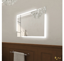 Nimco OBDELNÍKOVÁ - OSTRÉ ROHY LED zrcadlo 600x800 ZP 14002