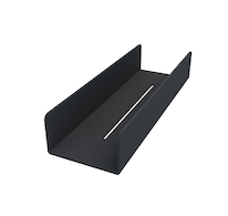 Nimco UNIX ČERNÁ Police do koupelny 30 cm, do sprchy 2091-J-30-90