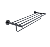 Nimco UNIX ČERNÁ Police na ručníky, 65 cm UNC 13063-90