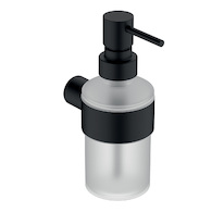 Novaservis Dávkovač mýdla Nostris, černá ANS34BL