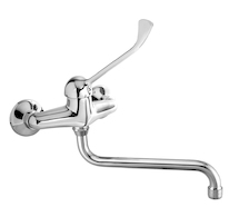 Novaservis Dřezová baterie 150 mm lékařská páka Metalia 55 chrom 55070L/T,0