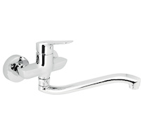 Novaservis Dřezová umyvadlová baterie 100 mm Metalia, 54 chrom 54074,0