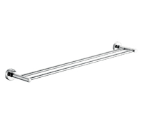 Novaservis Dvojitý držák ručníků 635 mm Mephisto chrom 6825,0