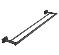 Novaservis Dvojitý držák ručníků GRETA 600 mm, gun metal AGR10GM