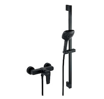 Novaservis Koupelnová sada sprchová Metalia 58, černá 58061KIT,5