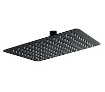 Novaservis Pevná sprcha 250 x 250 mm ECO+, černá RUP/251,5