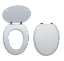 Novaservis Sedátko MDF bilá WC/BILA