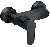 Novaservis Sprchová baterie bez příslušenství 150 mm Nostris, černá BNS7BL