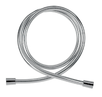 Novaservis Sprchová hadice plastová, 150 cm, stříbrná NOVAFLEX/150,0