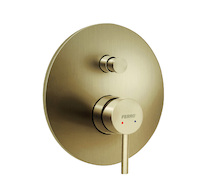 Novaservis Sprchová podomítková baterie Ciriculus, kartáčované zlato  BCK7PBG