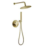 Novaservis Sprchová sada podomítková Ciriculus, kartáčované zlato BCK7PBG-SET1-S