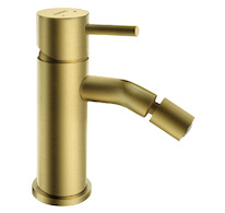 Novaservis Stojánková bidetová baterie Ciriculus, kartáčované zlato BCK6BG