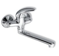 Novaservis Umyvadlová baterie 100 mm lékařská páka Metalia 55 chrom 55077L,0