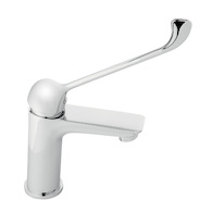 Novaservis Umyvadlová baterie bez výpusti lékařská Metalia 54, chrom 54002/1L,0