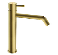 Novaservis Umyvadlová baterie s výpustí Ciriculus, kartáčované zlato BCK2MLBG