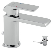 Novaservis Umyvadlová baterie s výpustí SHARP chrom 37001,0
