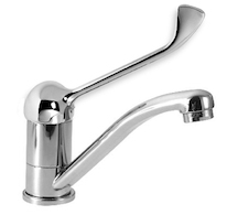 Novaservis Umyvadlová dřezová baterie lékařská páka Metalia 55 chrom 55096L,0