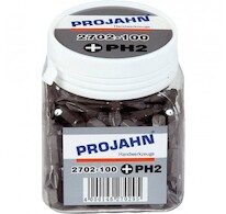 PROJAHN Bit PZ2/25mm 100ks/bal 2712-100