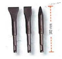 PROJAHN Sada krátkých sekáčů SDS-plus 841401