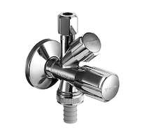 Schell Comfort - Kombinovaný rohový ventil, chrom 035440699