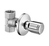 Schell Comfort - Uzavírací a regulační ventil DN20, chrom 191150699