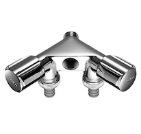 Schell Comfort - Vedlejší připojovací dvojventil, chrom 033680699