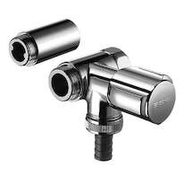 Schell Comfort - Vedlejší připojovací ventil, chrom 033240699