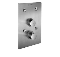 Schell Linus basic - Termostatická sprchová baterie pod omítku D-SC-T, nerez 019002899