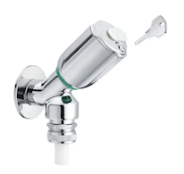 Schell Secur - Šikmý přístrojový ventil, chrom 035730699