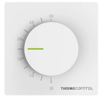 Termostat Thermo-Control TC 05W, manuální s kolečkem, napájení 230V