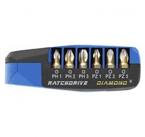 WITTE RATCHDRIVE-compact PH/PZ DIAMOND 25106