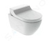 Geberit AquaClean - Elektronický bidet Tuma Comfort s keramikou, Rimfree, SoftClosing, alpská bílá 146.292.11.1