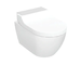 Geberit AquaClean - Elektronický bidet Tuma Comfort s keramikou, závěsný, TurboFlush, SoftClosing, KeraTect, kartáčovaná nerezov