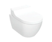 Geberit AquaClean - Elektronický bidet Tuma Comfort s keramikou, závěsný, TurboFlush, SoftClosing, KeraTect, sklo/bílá 146.290.S
