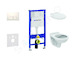 Geberit Duofix - Set předstěnové instalace, klozet Alpha se sedátkem, tlačítko Delta35, alpská bílá 458.103.00.1 NR4