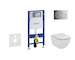 Geberit Duofix - Set předstěnové instalace, klozetu a sedátka Ideal Standard Tesi, tlačítka Sigma01, lesklý chrom 111.300.00.5 N