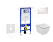 Geberit Duofix - Set předstěnové instalace, klozetu a sedátka Ideal Standard Tesi, tlačítka Sigma30, bílá/chrom 111.355.00.5 NF5