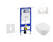 Geberit Duofix - Set předstěnové instalace, klozetu a sedátka Villeroy & Boch, tlačítka Sigma20, DirectFlush, SoftClose, Ceramic