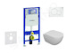 Geberit Duofix - Set předstěnové instalace, klozetu Oudee a sedátka softclose, tlačítko Sigma01, alpská bílá SANI11CA3100
