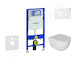Geberit Duofix - Set předstěnové instalace, klozetu Oudee a sedátka softclose, tlačítko Sigma01, alpská bílá SANI11CA3113