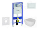 Geberit Duofix - Set předstěnové instalace, klozetu Oudee a sedátka softclose, tlačítko Sigma30, bílá/bílá mat SANI11CA3135