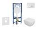 Geberit Duofix - Set předstěnové instalace, klozetu Oudee a sedátka softclose, tlačítko Sigma50, chrom/alpská bílá SANI11CA3126B