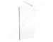Geberit GEO - Sprchová stěna Walk-In, 100x200 cm, stříbrná/čiré sklo 560.139.00.2