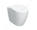 Geberit iCon - Stojící WC se sedátkem SoftClose, vodorovný odpad, Rimfree, bílá 502.383.JT.1
