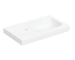 Geberit iCon - Umývátko 53x31 cm, bez přepadu, otvor pro baterii vlevo, matná bílá 501.833.JT.1
