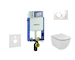 Geberit Kombifix - Set předstěnové instalace, klozetu a sedátka Ideal Standard Tesi, tlačítka Sigma20, bílá/chrom 110.302.00.5 N